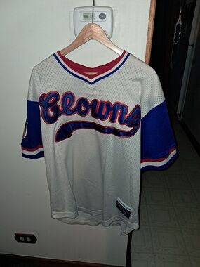 Indianapolis Clowns rings & Crwns Negro League men’s jersey XXL